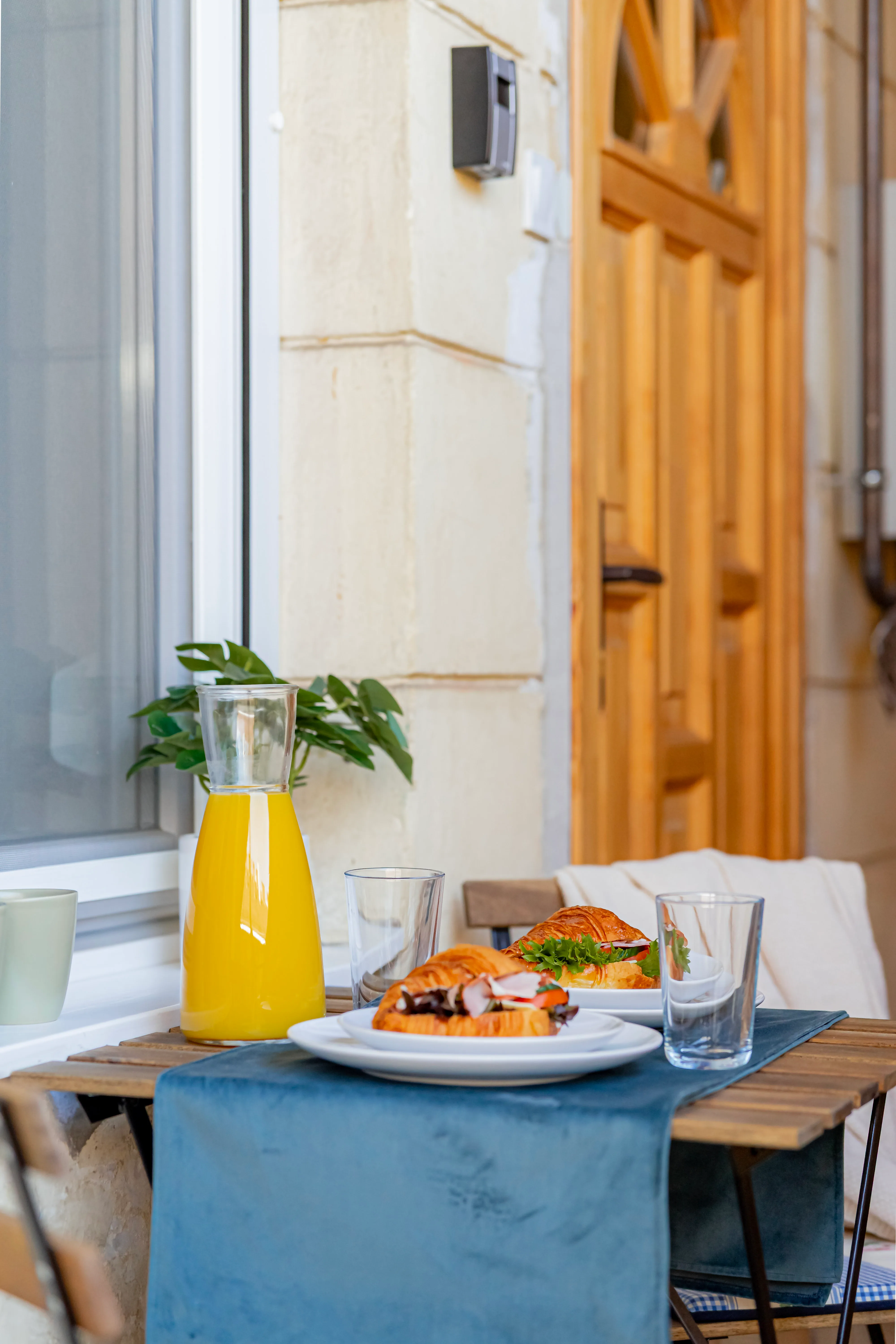 Reggeli Villa Bartók apartmanban Szeged